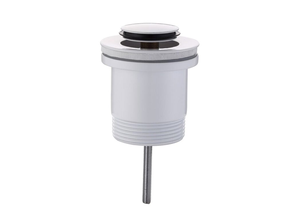 Mizu Drift Universal DN40 Pop Up Plug & Waste - Gloss White