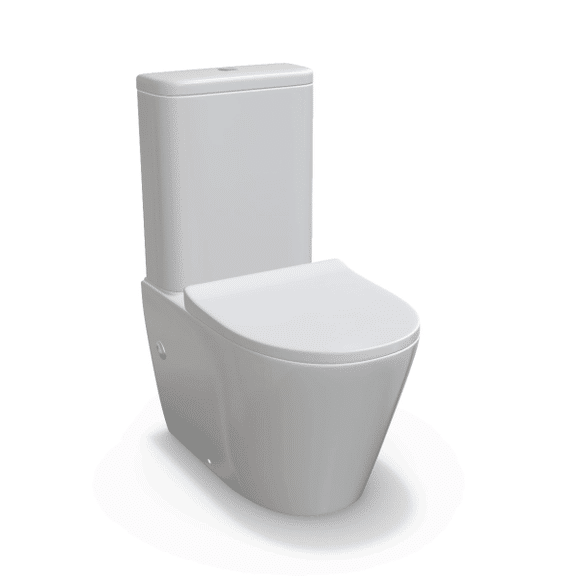 Ollie Rimless Wall Faced Toilet Suite - BTW