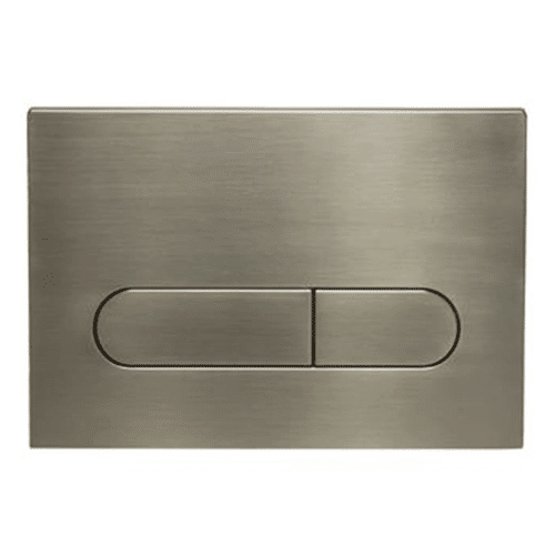 Push Plate for Pneumatic Cistern 236x152mm - Brushed Nickel
