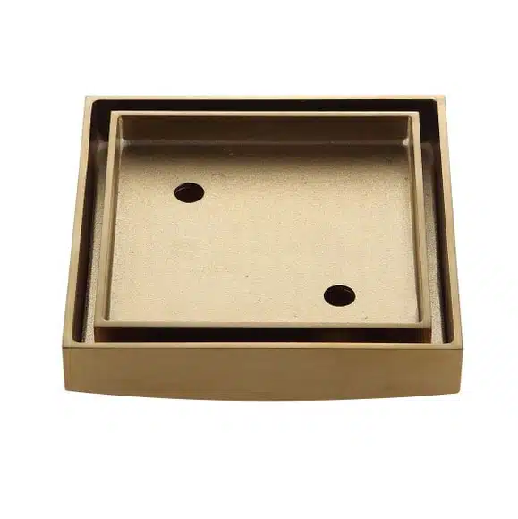 Lido Square DN80 - Brushed Brass